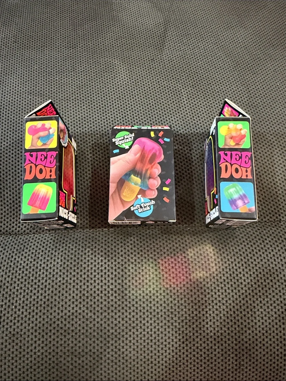 Official Schylling NEEDOH Nice-Sicle Rainbow Popsicle fidget squishy
